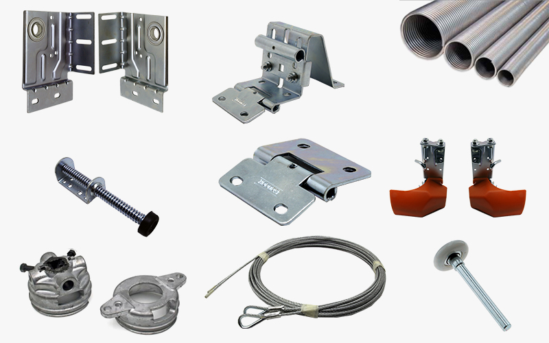 sectional door hardware